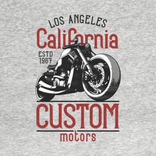 Los Angeles California Motorcycles T-Shirt